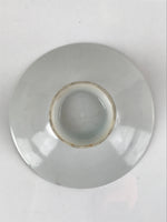 Japanese Porcelain Sake Cup Vtg Sakazuki Guinomi Crane Sunrise Pine White G193