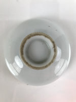 Japanese Porcelain Sake Cup Vtg Sakazuki Guinomi Minogame Turtle White Gold G252