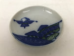 Japanese Porcelain Small Plate Mamezara Side Dish Sometsuke Blue Yajirobei Y434