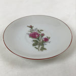 Japanese Porcelain Teacup Saucer Small Plate Meimeizara Vtg Kozara Roses PY641
