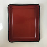 Japanese Resin Lacquer Replica Lidded Bento Lunch Box Vtg Makie Flowers L212