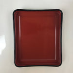 Japanese Resin Lacquer Replica Lidded Bento Lunch Box Vtg Makie Flowers L213