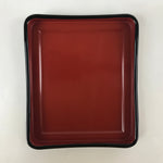 Japanese Resin Lacquer Replica Lidded Bento Lunch Box Vtg Makie Flowers L214