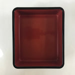 Japanese Resin Lacquer Replica Lidded Bento Lunch Box Vtg Makie Flowers L218