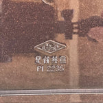 Japanese Resin Lacquer Replica Lidded Bento Lunch Box Vtg Makie Flowers L219