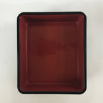 Japanese Resin Lacquer Replica Lidded Bento Lunch Box Vtg Makie Flowers L219