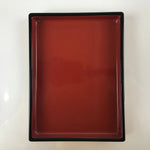 Japanese Resin Lacquer Replica Lidded Bento Lunch Box Vtg Nashiji Orange L198