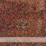 Japanese Resin Lacquer Replica Lidded Bento Lunch Box Vtg Nashiji Orange L199