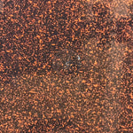 Japanese Resin Lacquer Replica Lidded Bento Lunch Box Vtg Nashiji Orange L199