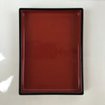 Japanese Resin Lacquer Replica Lidded Bento Lunch Box Vtg Nashiji Orange L199