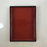 Japanese Resin Lacquer Replica Lidded Bento Lunch Box Vtg Nashiji Orange L201