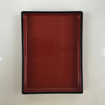 Japanese Resin Lacquer Replica Lidded Bento Lunch Box Vtg Nashiji Orange L203