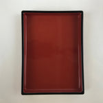 Japanese Resin Lacquer Replica Lidded Bento Lunch Box Vtg Nashiji Orange L205