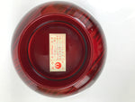 Japanese Resin Lacquerware Replica Bowl Owan Vtg Rice Soup Wan Red Black L553