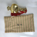 Japanese Resin Lucky Hammer Uchideno Kozuchi Vtg Rice Rattling Sound Gold ST22