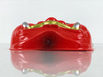 Japanese Resin Oni Costume Toy Mask Angry Ogre Omen Setsubun Red Gold OM101