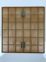 Japanese Resin Portable Go Board Game Set Vtg Folding Goban Igo 19X19 Grid GB104