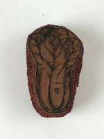 Japanese Rubber Stamp Napa Cabbage Vtg Hakusai Sponge Base Stationary HS258