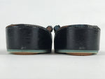 Japanese Sandals Zori Kimono Accessory Vtg Traditonal Footwear Women Black JK500