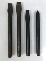 Japanese Screwdriver 4pc Set Carpentry Vtg Woodworking Tool Minus Plus T299