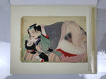 Japanese Shunga Art Vtg Handpainted Toyokuni III Hiroshige Utagawa FL496
