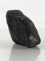 Japanese Small Viewing Stone Suiseki Vtg Zen Buddhist Black JK861