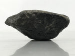 Japanese Small Viewing Stone Suiseki Vtg Zen Buddhist Black JK861