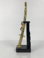 Japanese Sword Bow Arrow Hamayumi Display Stand Vtg Boys Day New Year ID651