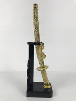 Japanese Sword Bow Arrow Hamayumi Display Stand Vtg Boys Day New Year ID651