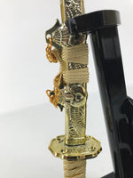 Japanese Sword Bow Arrow Hamayumi Display Stand Vtg Boys Day New Year ID651