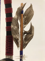 Japanese Sword Bow Arrow Hamayumi Display Stand Vtg Boys Day New Year ID652