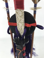 Japanese Sword Bow Arrow Hamayumi Display Stand Vtg Boys Day New Year ID652