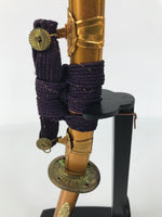 Japanese Sword Bow Arrow Hamayumi Display Stand Vtg Boys Day New Year ID652