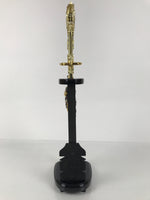 Japanese Sword Bow Arrow Hamayumi Display Stand Vtg Boys Day New Year ID655