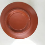 Japanese Tokoname Ware Ceramic Teacup Vtg Pottery Yunomi Brown Bamboo TC538