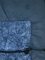 Japanese Traditional Handmade Washi Paper Display Art Vtg Rope Knot Blue FL291