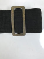 Japanese WWII Firefighter Casual Uniform Belt Vtg Fire Brigade Metal Crest MK20