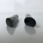 Japanese Wakasa Nuri Lacquered Wooden Chopstick Rest 5 Pcs Vtg Black Red LWB110