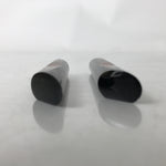 Japanese Wakasa Nuri Lacquered Wooden Chopstick Rest 5 Pcs Vtg Black Red LWB110