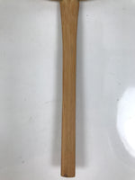 Japanese Washi Paper Fan Uchiwa Bamboo Frame Vtg Red Blue Flowers Karakusa U187