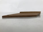 Japanese Wood Angle Ruler Vtg Square Woodworking Carpentry Tool 45degrees T301