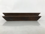 Japanese Wood Angle Ruler Vtg Square Woodworking Carpentry Tool 45degrees T310