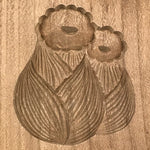 Japanese Wood Kashigata Cake Mold Sweet Wagashi Adonis Flower Fukujusou Kg801