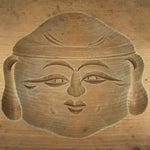 Japanese Wood Kashigata Cake Mold Sweets Wagashi 7 Lucky Gods Daikokuten Kg788