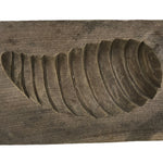 Japanese Wood Kashigata Cake Mold Vtg Sweet Wagashi Bamboo Shoot Takenoko Kg778