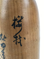 Japanese Wood Kokeshi Doll Figure Vtg Traditional Handmade Toy Red Flowers KF685