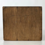 Japanese Wood Tansu Storage Chest Haribako Sewing Box 3 Drawers Brown T400