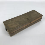 Japanese Wooden Calligraphy Tool Box Vtg Suzuribako Shodo Shuji Stand JK939
