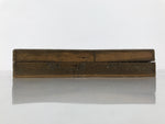 Japanese Wooden Calligraphy Tool Box Vtg Suzuribako Shodo Shuji Stand JK939