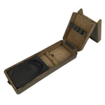 Japanese Wooden Calligraphy Tool Box Vtg Suzuribako Shodo Shuji Stand JK939